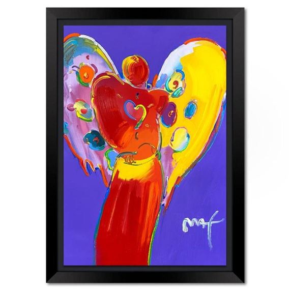 Peter Max | Angel with Heart | MutualArt