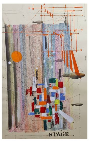 Wolfgang Roth | Circus theme composition | MutualArt
