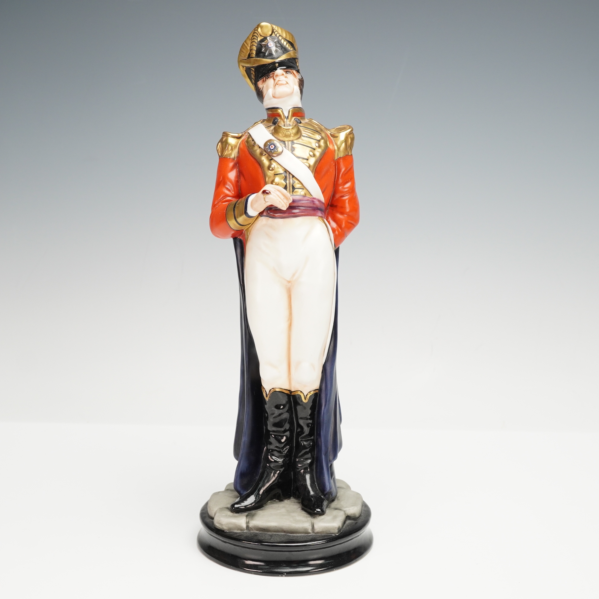 Michael Sutty | Michael Sutty Napoleonic Officer Porcelain Figurine ...