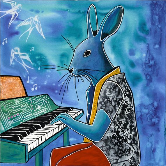 Eric Chapus | Rabbit Making Music | MutualArt