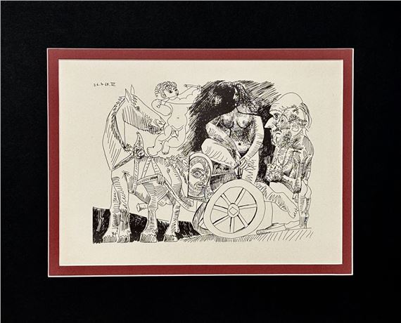 Pablo Picasso | Raphael et la Fornarina (68) | MutualArt