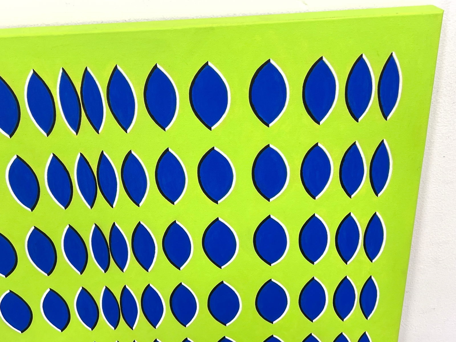 Tim Ray Fisher | Large Modernist OP ART Painting | MutualArt