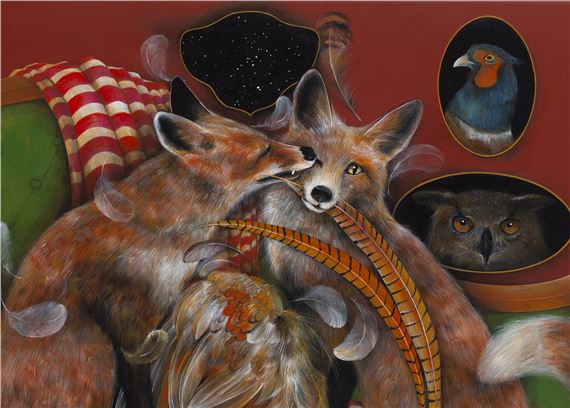 Adelajda Kot | Magical Pheasant (2026) | MutualArt
