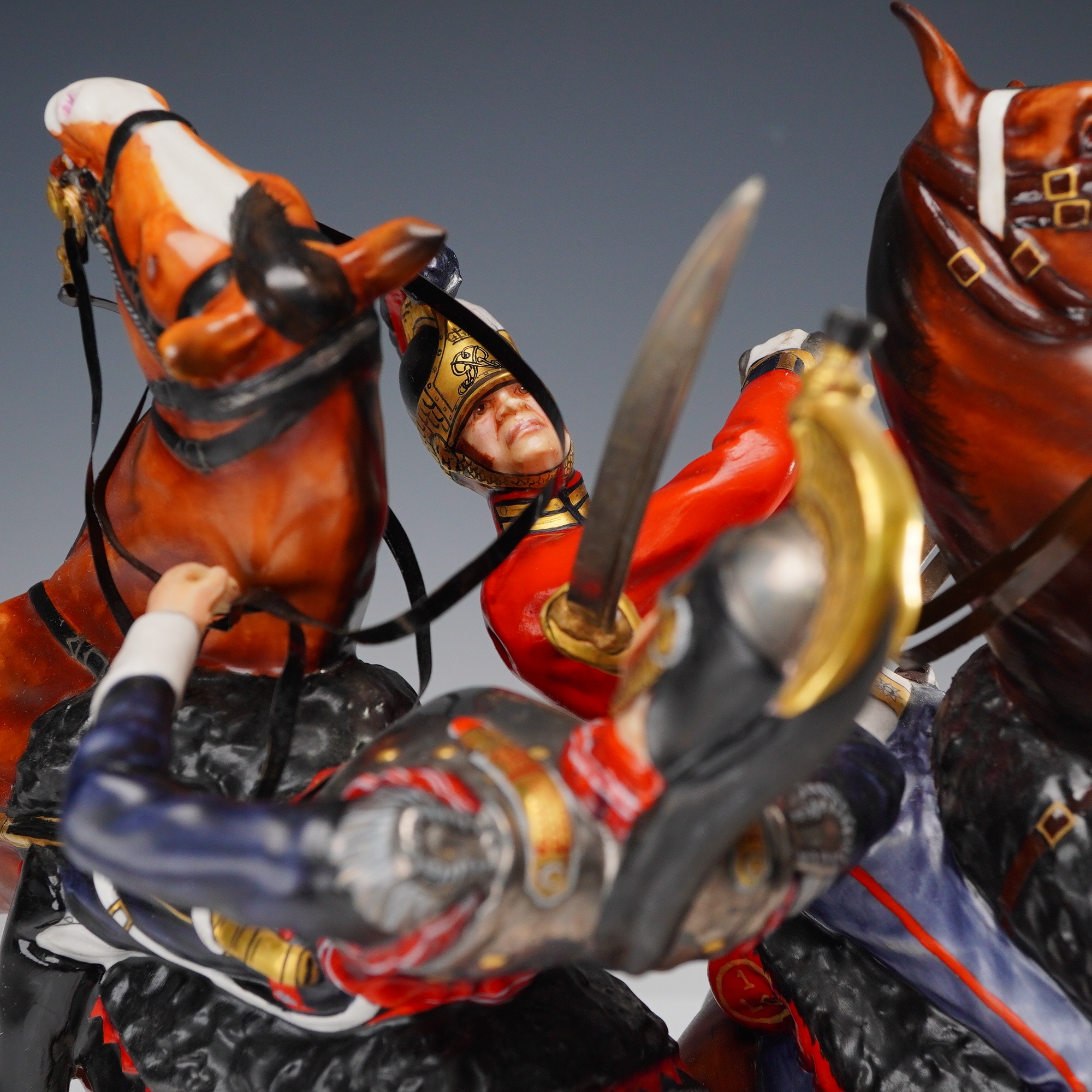 Michael Sutty | Tableau Figurine, Capt. Kelly 1st Life Guards (1815 ...