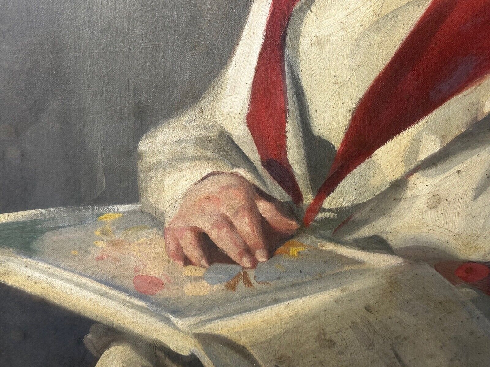 David Alison | Portrait of a Girl Reading (1914) | MutualArt