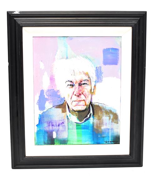 Tom Byrne | portrait of Seamus Heaney | MutualArt