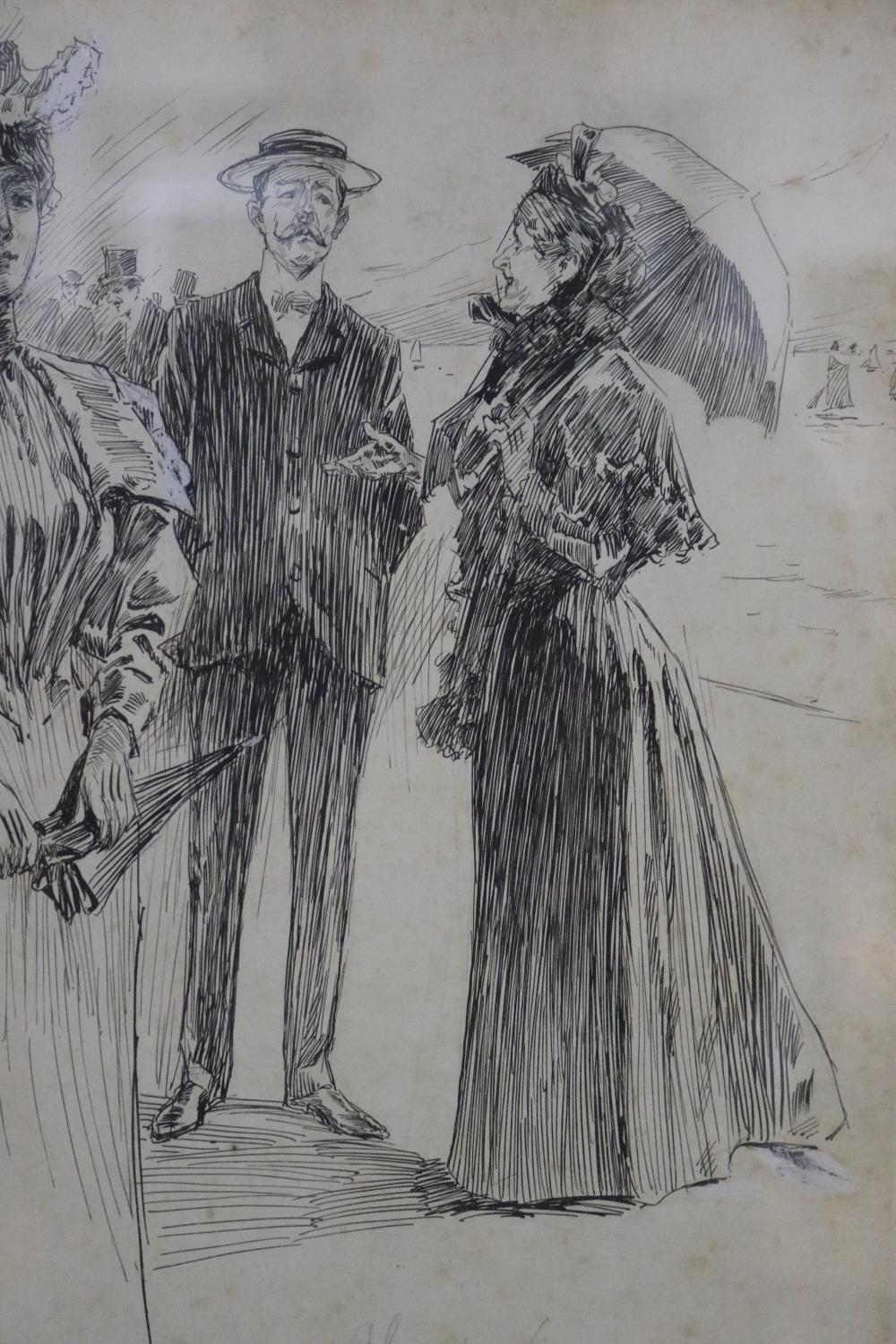 Benjamin Edwin Minns | Indian ink drawing | MutualArt