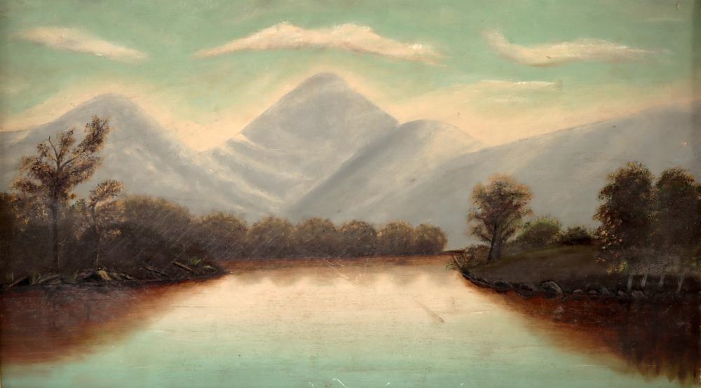H. Palmer | River and Mountains | MutualArt