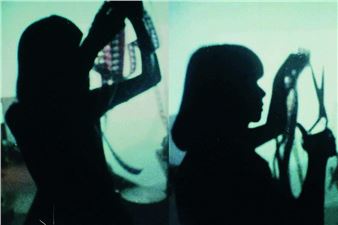 Installation view of Leticia Parente exhibition at Kunstnernes Hus.
