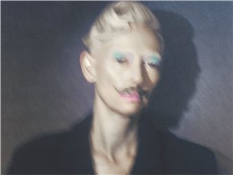 Installation view of Tim Walker exhibition at Onassis Stegi Athens.
