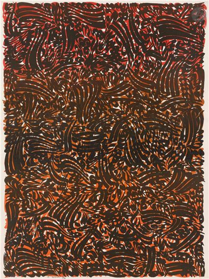 hossein-zenderoudi-calligraphic-composition-circa-1965-mutualart