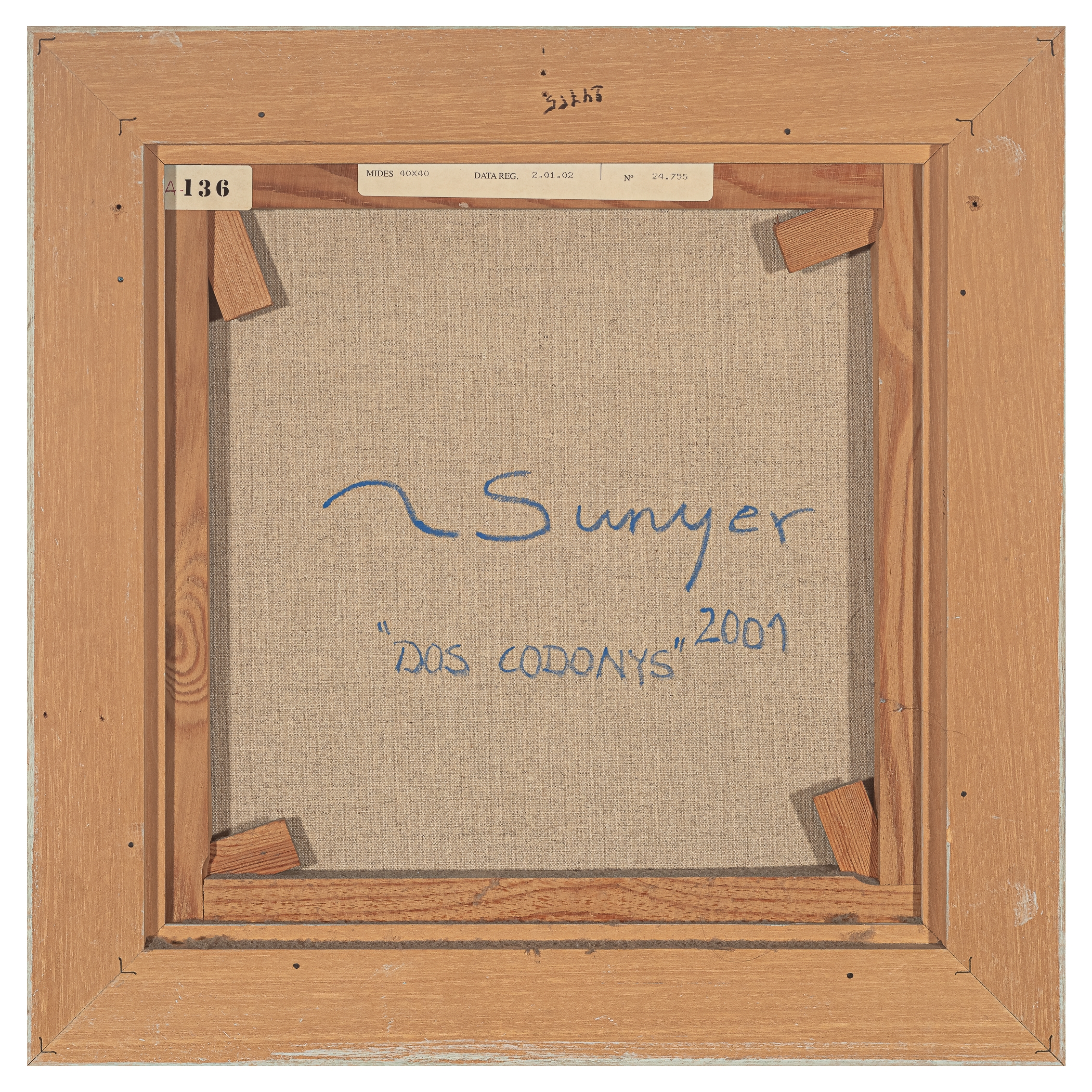 Raimon Sunyer | Dos codonys (2001) | MutualArt