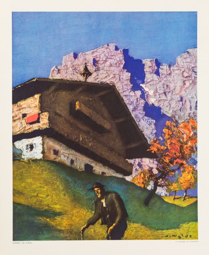Alfons Walde | Autum in Tyrol | MutualArt