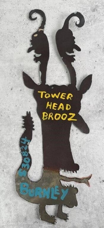 Steve Burnley | Tower Head Brooz | MutualArt