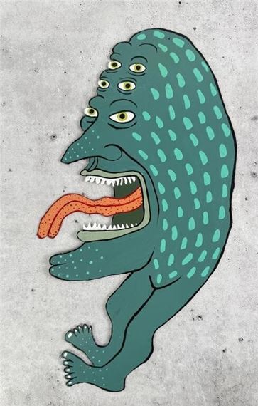 Steve Burnley | Seeing Eye Zhog | MutualArt