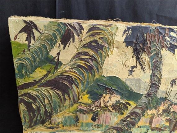 Paul Blaine Henrie | Signed Paul Blaine Henri oil on canvas (mid