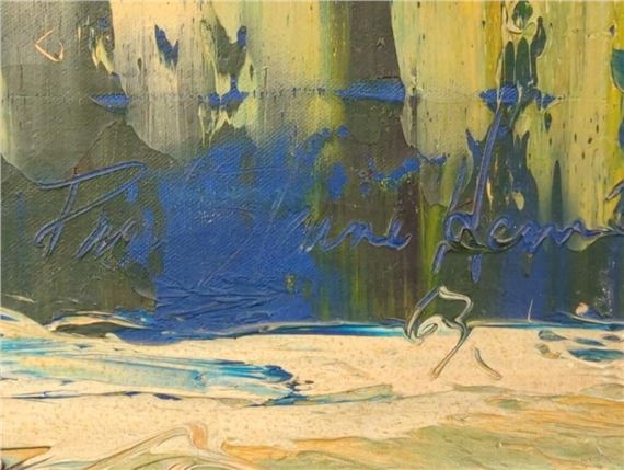Paul Blaine Henrie | Signed Paul Blaine Henri oil on canvas (mid