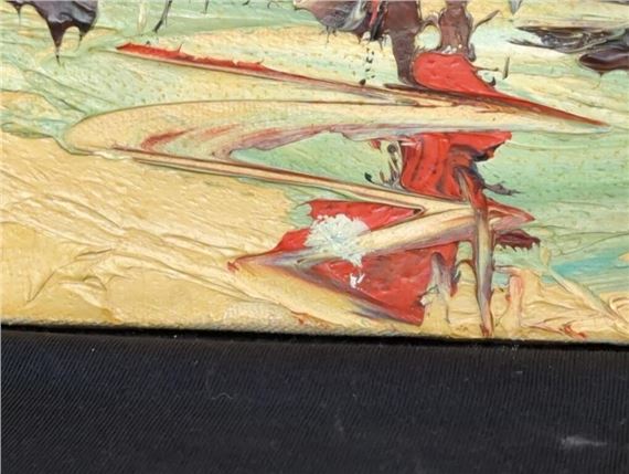 Paul Blaine Henrie | Signed Paul Blaine Henri oil on canvas (mid