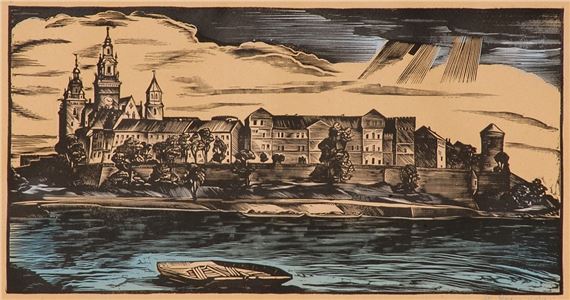 Stanislaw Raczynski | VIEW OF WAWEL (1944) | MutualArt