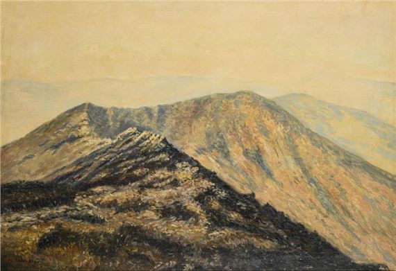 Herbert Kuron | View of the Giant Mountains | MutualArt