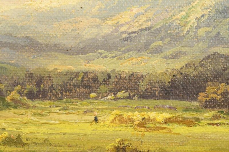 Rudolf Rödel | Sunny foothills landscape | MutualArt