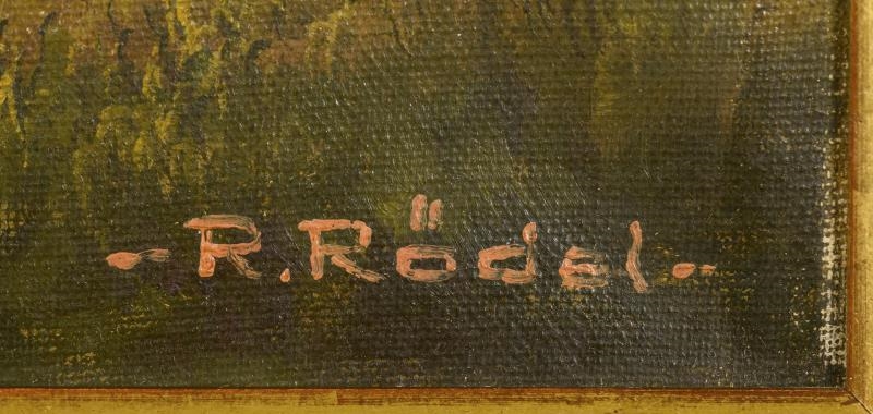 Rudolf Rödel | Sunny foothills landscape | MutualArt