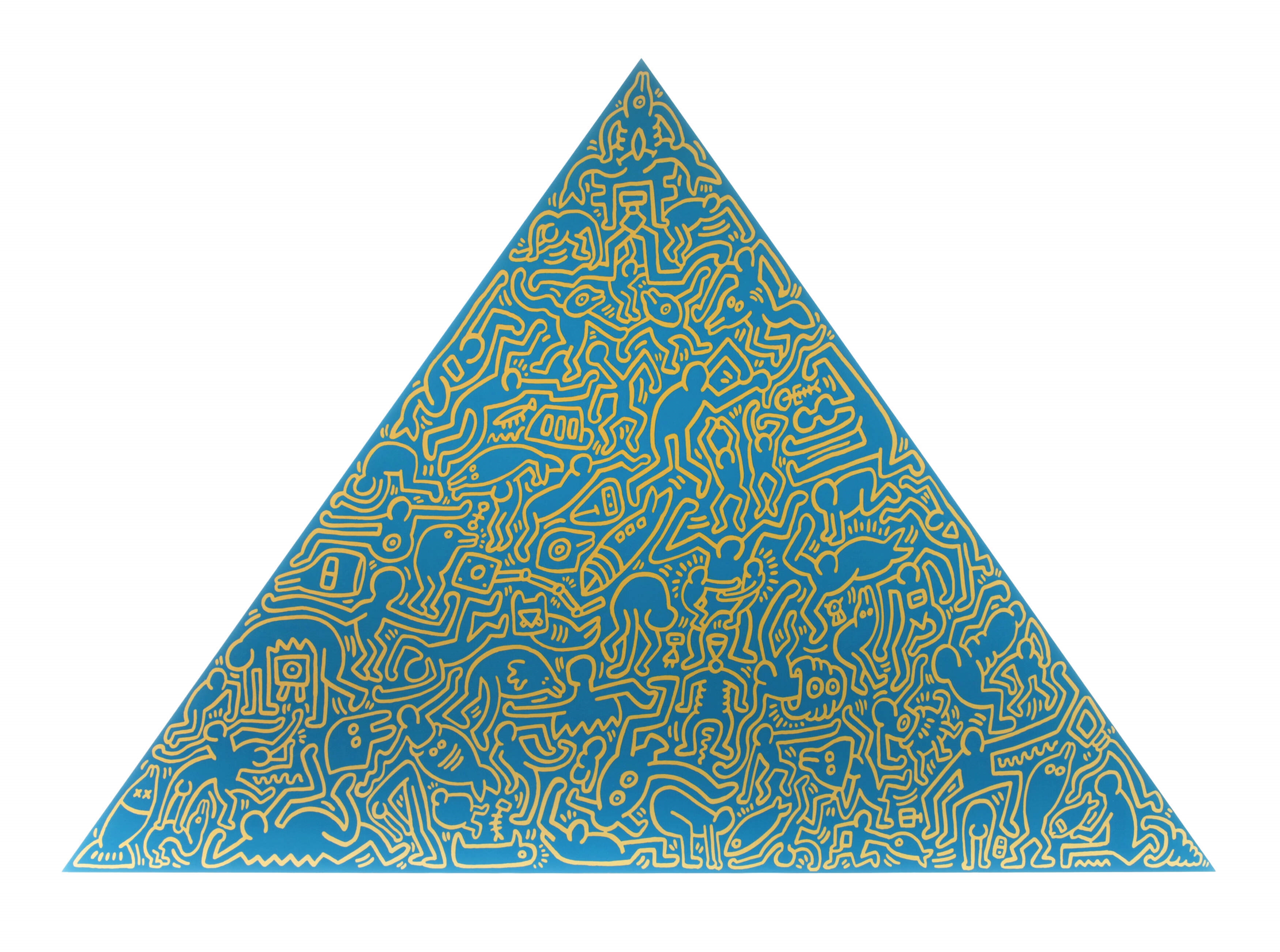 Keith Haring | Pyramid (1989) | MutualArt