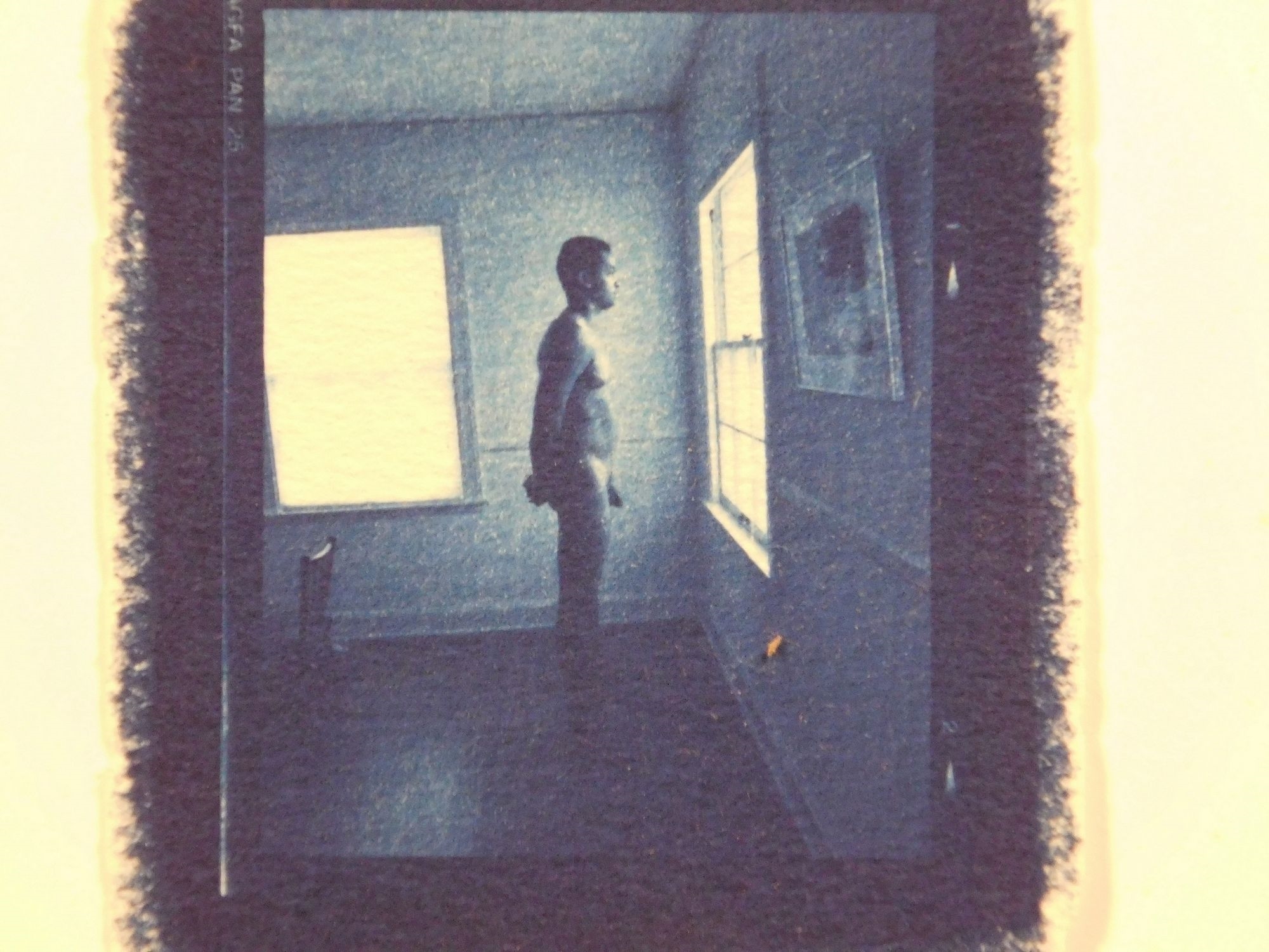 Gloria Badiner | Nude Gazing out a Window (1991) | MutualArt