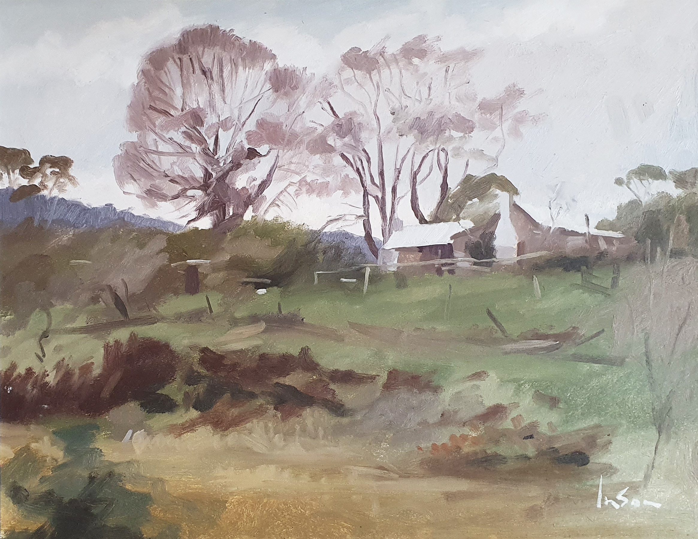 Graeme Inson | Murphy's Hut, Southern Monaro (1975) | MutualArt