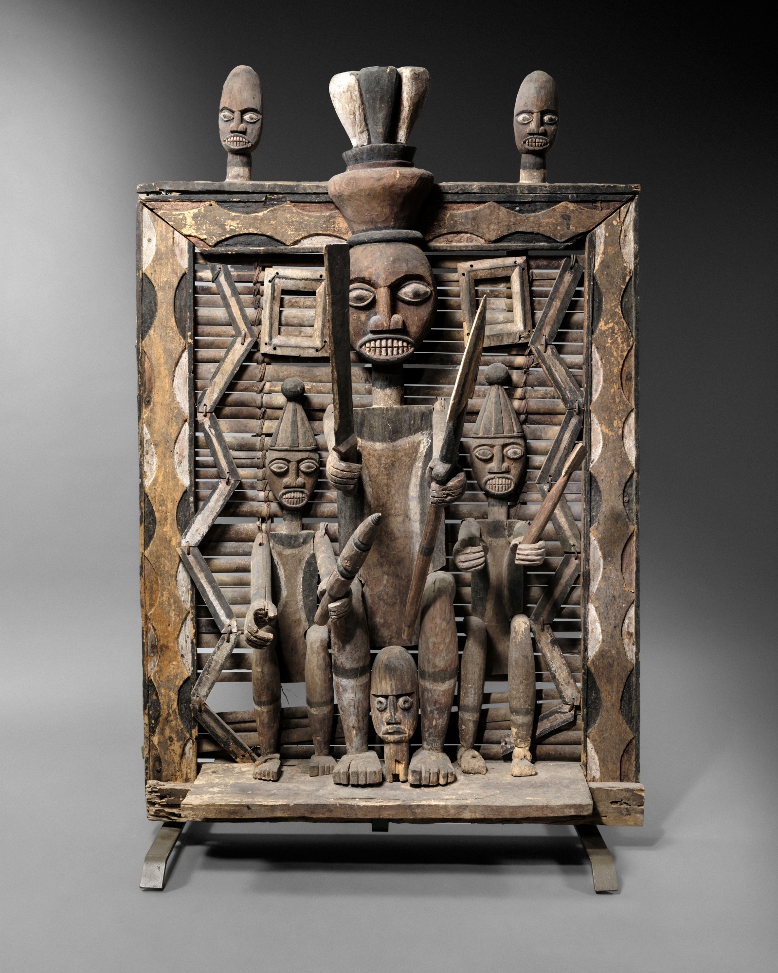 Nigerian School | Ijo Kalabari Ancestor Memorial Screen, Nigeria ...