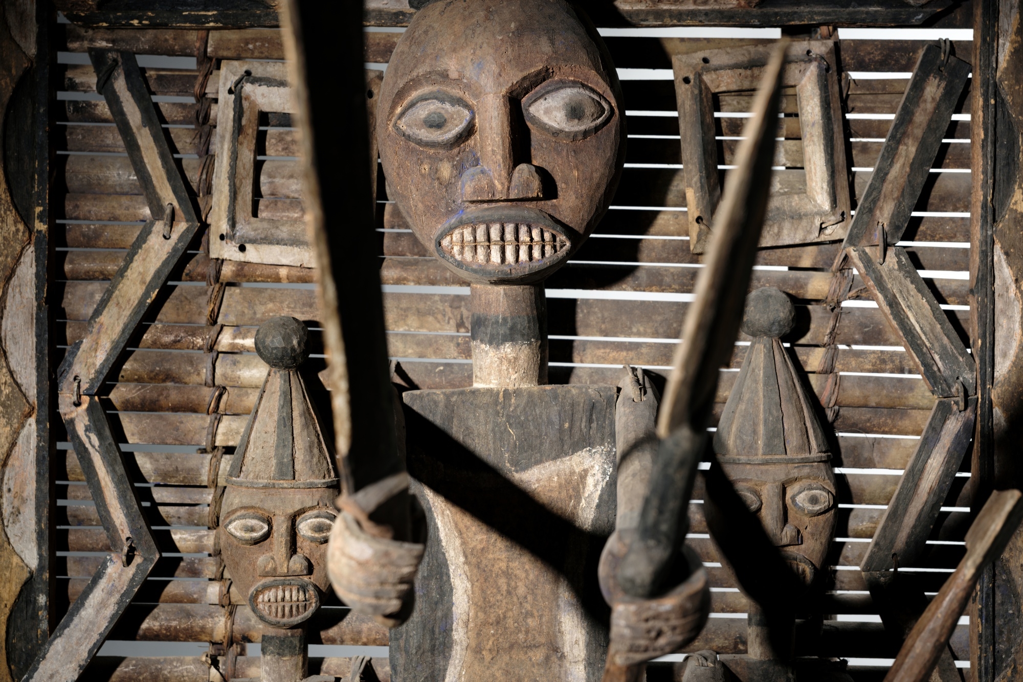 Nigerian School | Ijo Kalabari Ancestor Memorial Screen, Nigeria ...