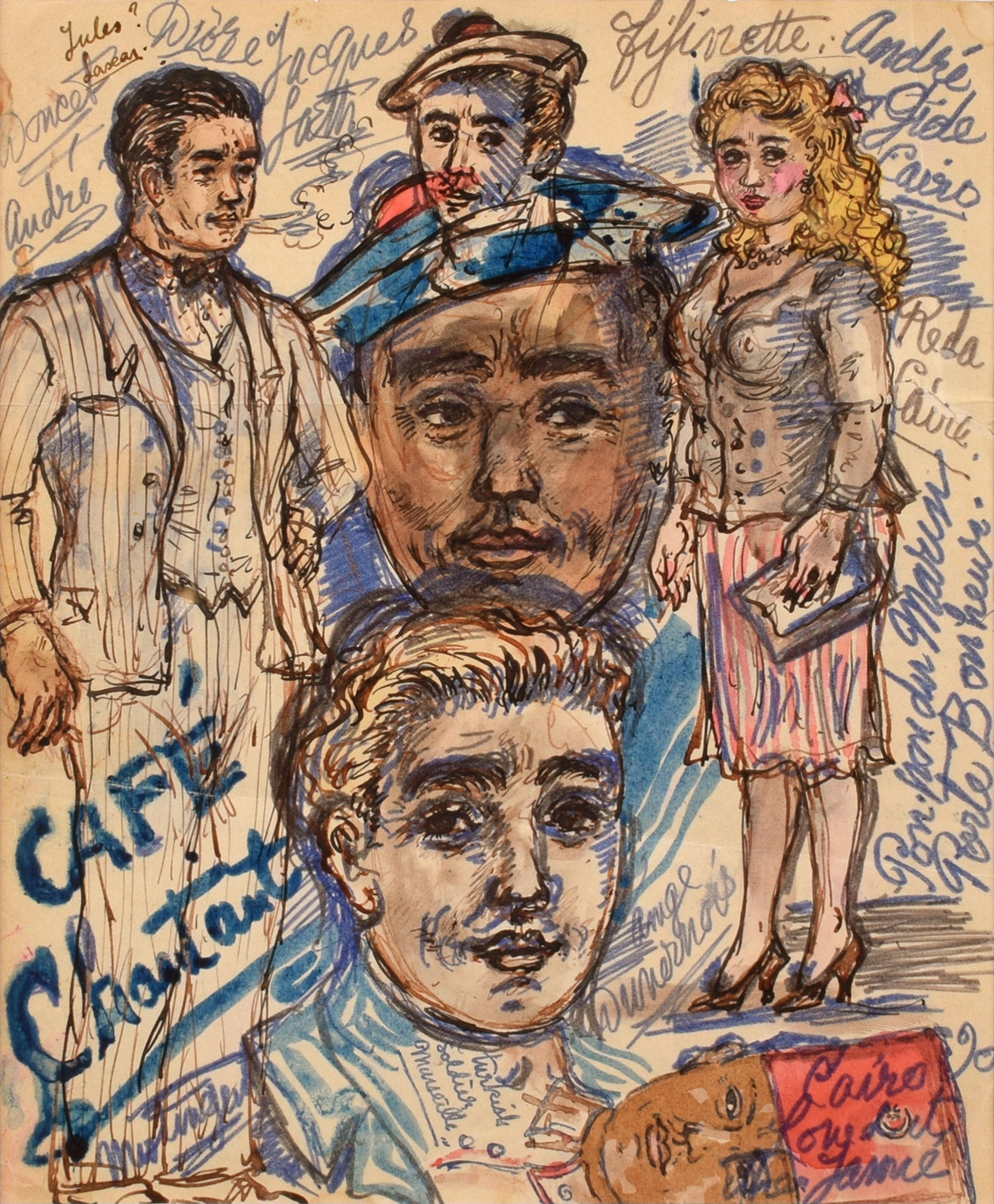 Stephen Tennant | Café Chantant | MutualArt
