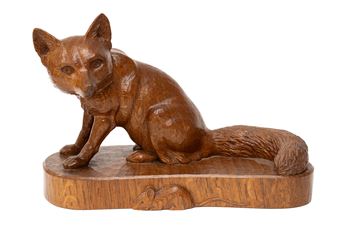 An English Oak Fox - Stan Dodds