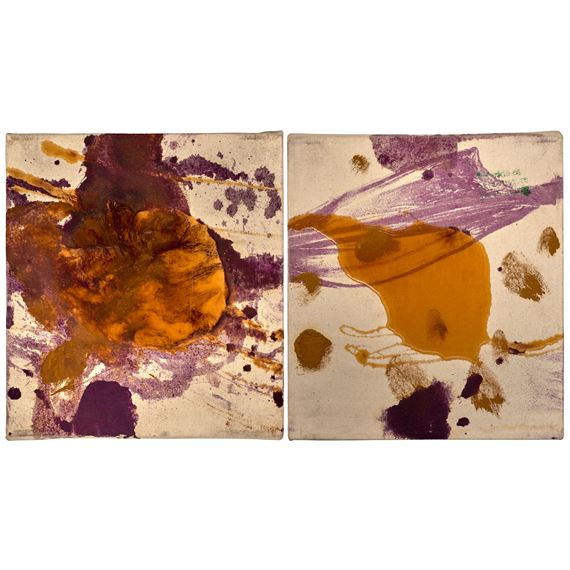 Julian Schnabel | Untitled (Two Works | MutualArt