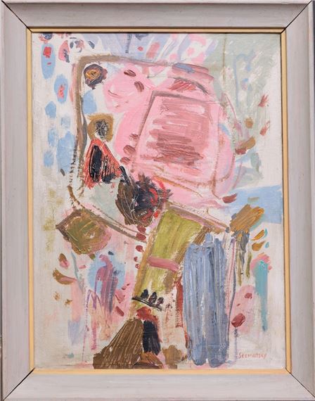 Abstract composition - Avigdor Stematsky