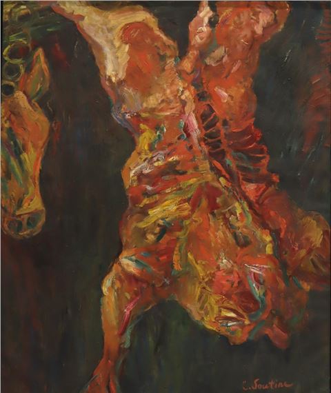 Chaim Soutine | Boeuf écorché | MutualArt