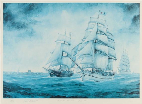 Patrick Lynch | BELFAST TALL SHIPS (1991) | MutualArt