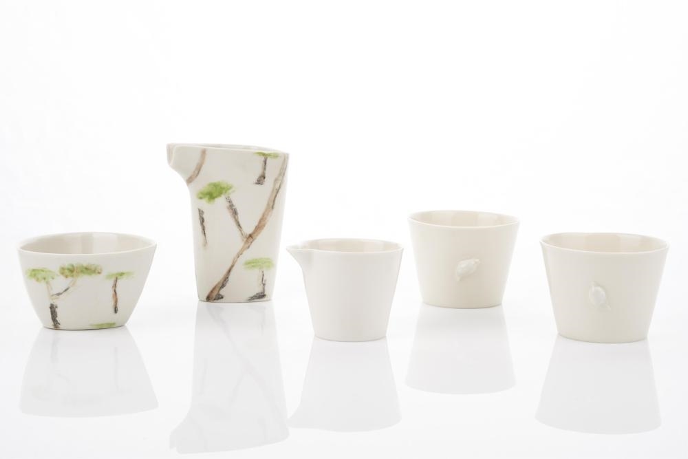 Patsy Hely | Five Vessels, 2003-5 (2003) | MutualArt