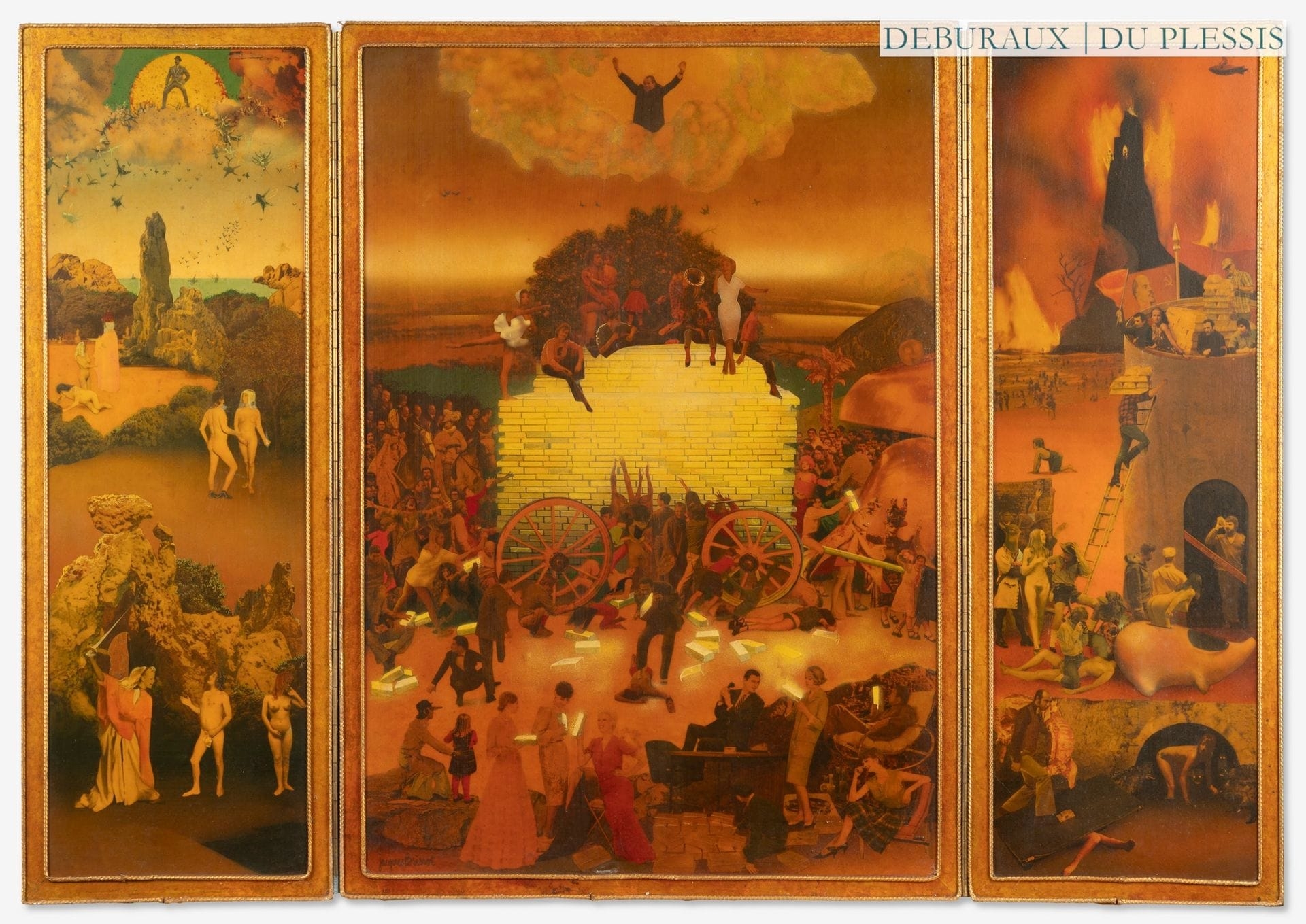 Hieronymus Bosch | Triptych inspired by Hieronymus Bosch | MutualArt