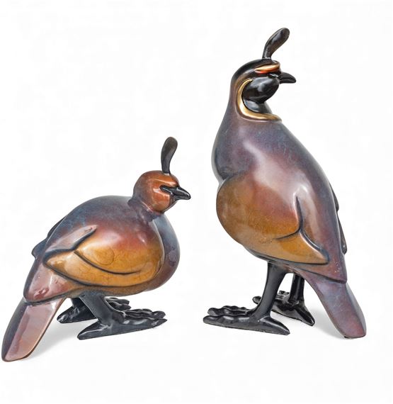 Jason Napier | Male and Female Quail (2017) | MutualArt