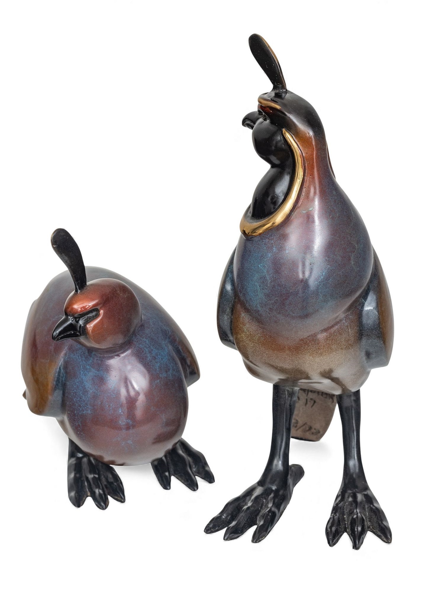 Jason Napier | Male and Female Quail (2017) | MutualArt