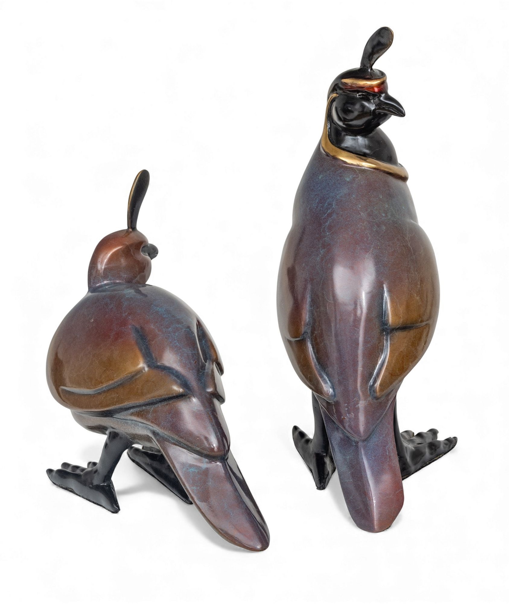 Jason Napier | Male and Female Quail (2017) | MutualArt