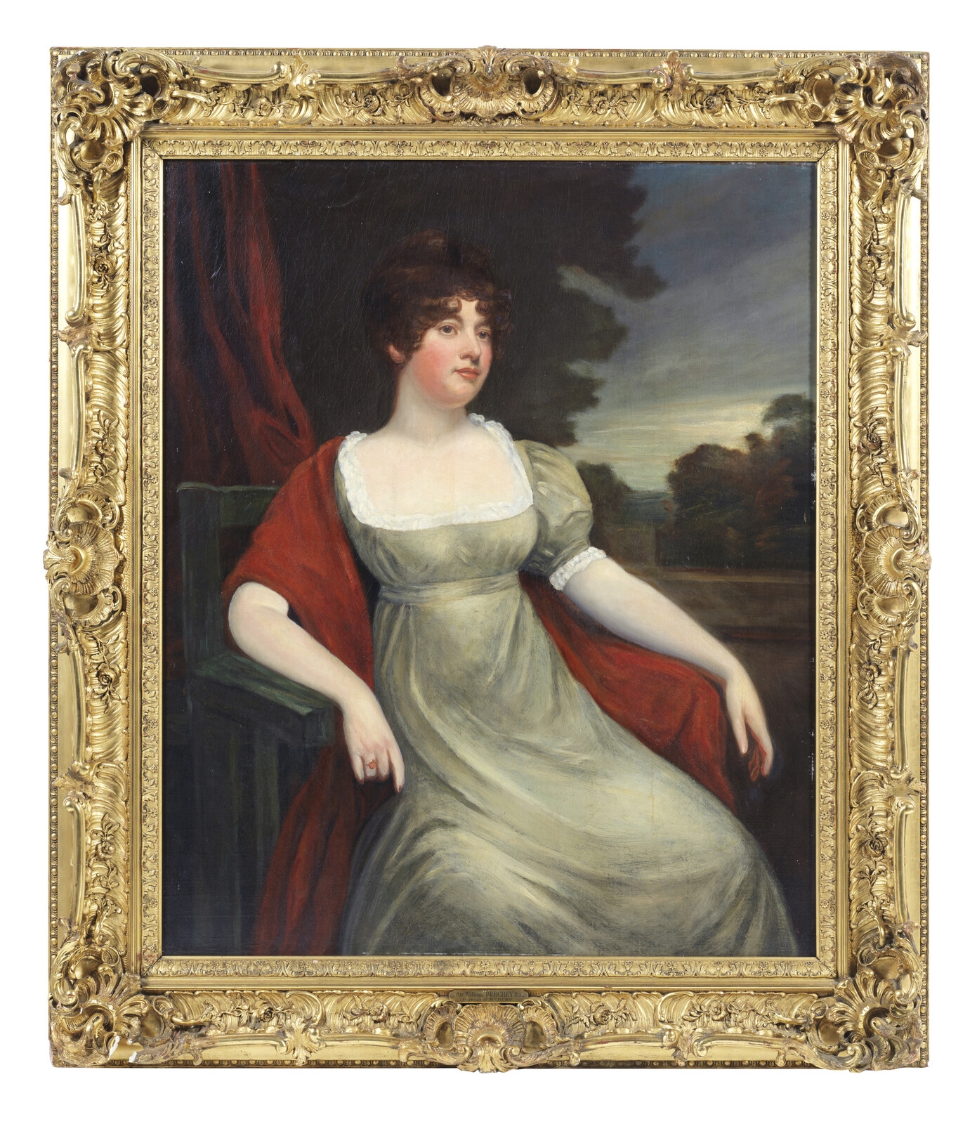 William Beechey | Portrait of Mrs. Rush | MutualArt