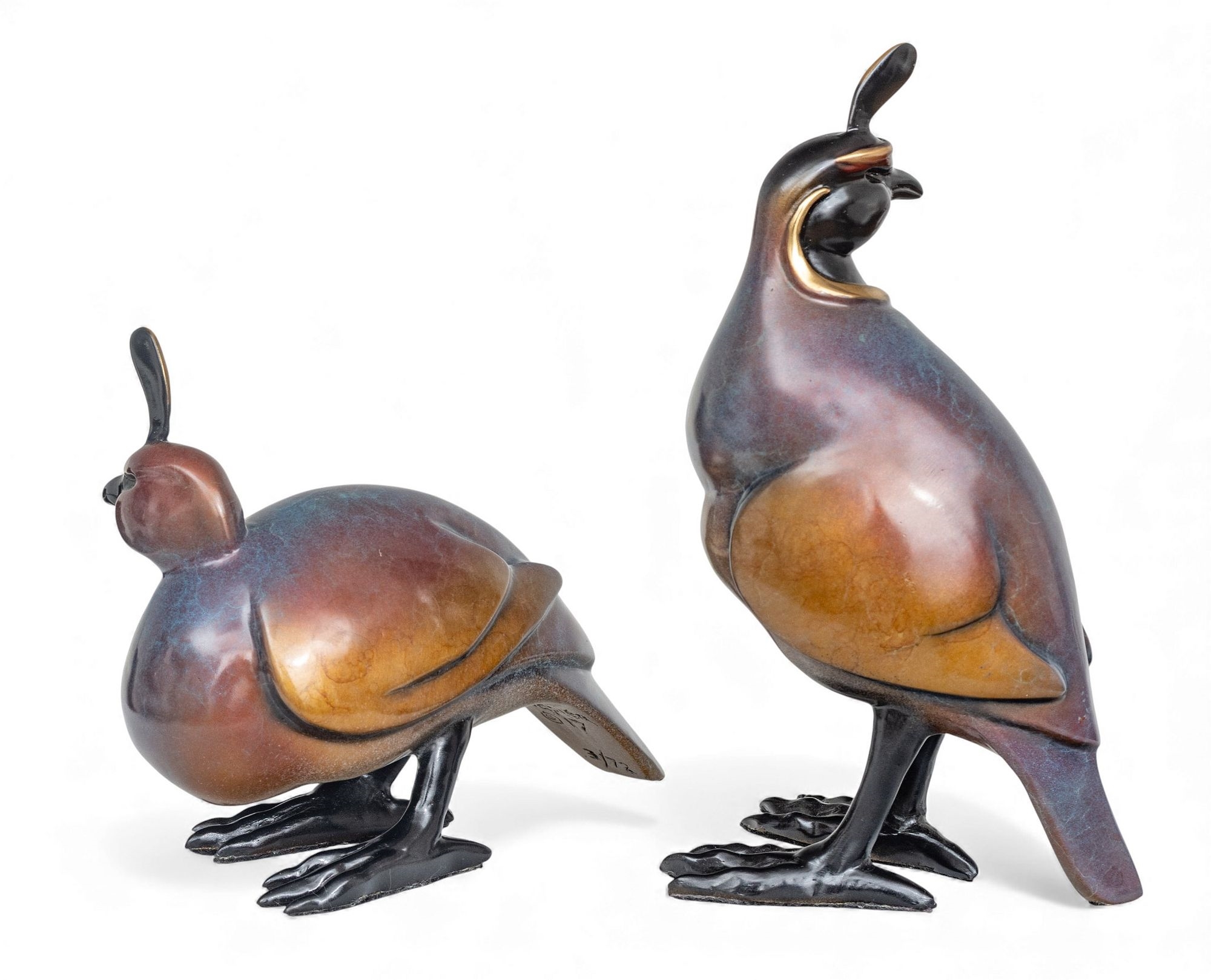 Jason Napier | Male and Female Quail (2017) | MutualArt
