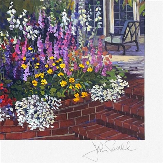 John Powell Red Brick Garden MutualArt