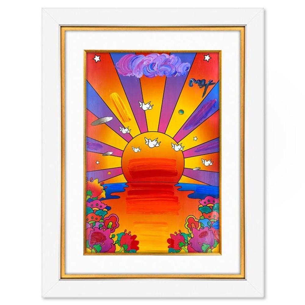 Peter Max | Sunrise 2000 (2000) | MutualArt