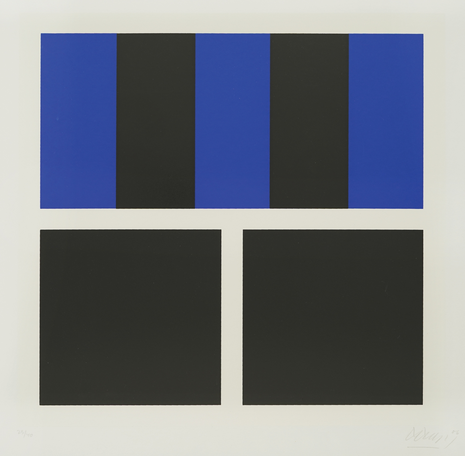 Ivan Picelj | Ulmska varijacija 3 (2006) | MutualArt