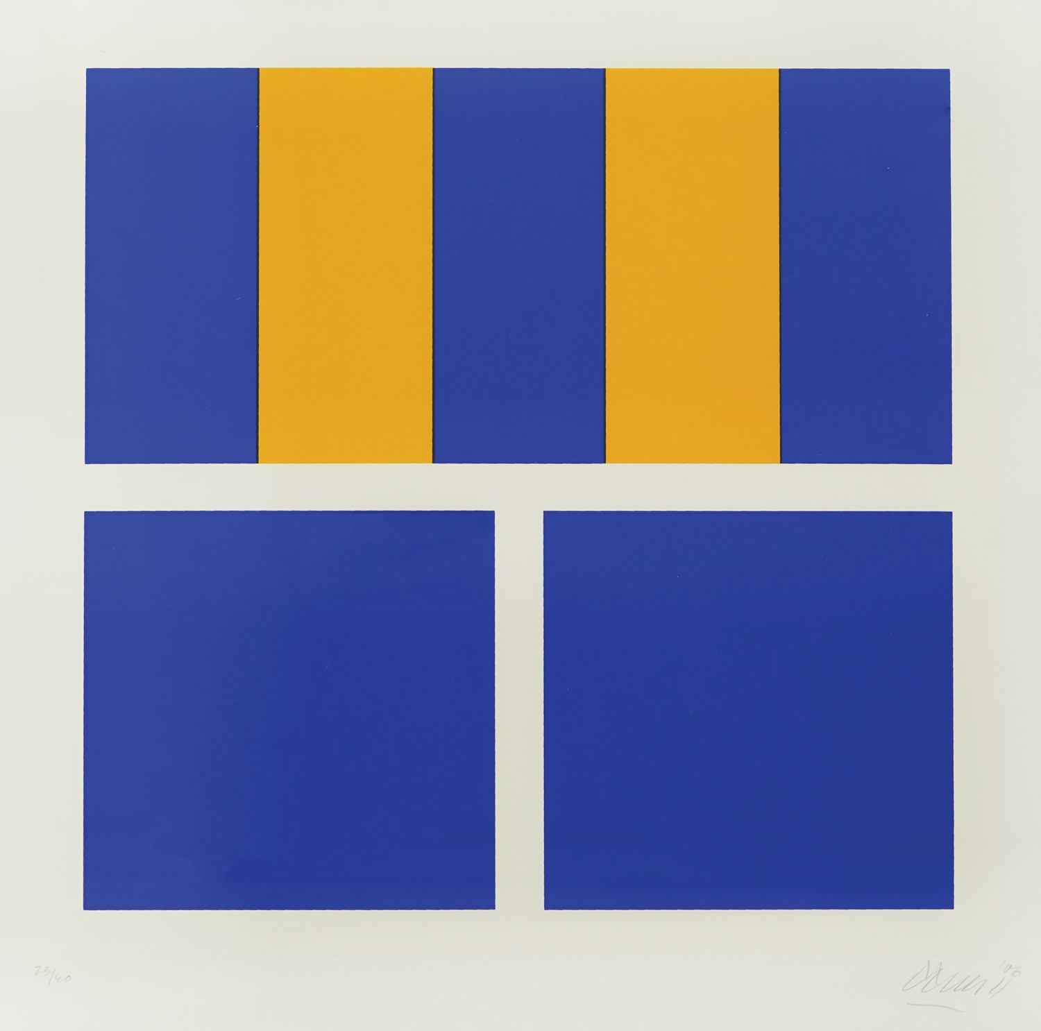 Ivan Picelj | Ulmska varijacija 4 (2006) | MutualArt