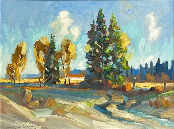 Untitled (Landscape - Meredith Evans