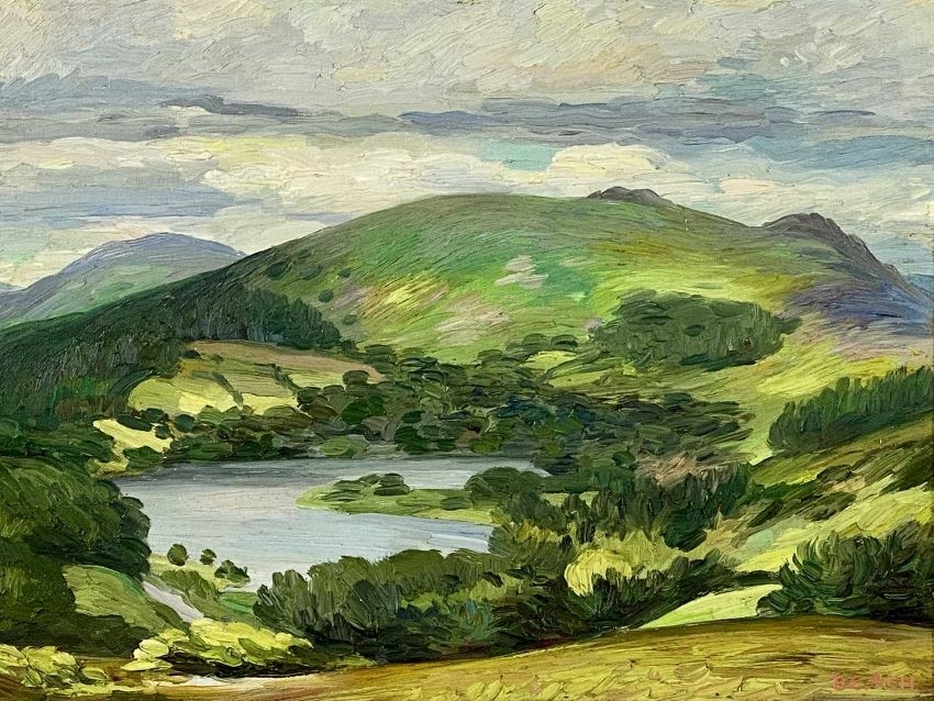 Adrian Beach | Welsh landscape | MutualArt